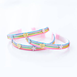 Cheeky Plum Sequin Headband in Rainbow Run