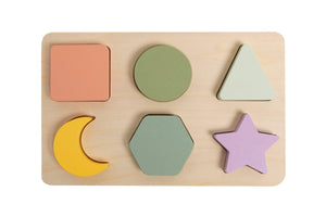 Pearhead Wooden Shapes Puzzle