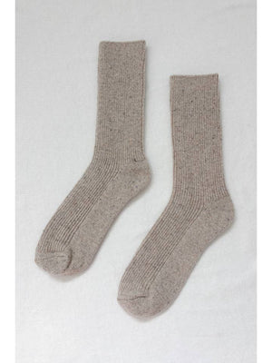 Le Bon Shoppe Winter Sparkle Socks in Champagne