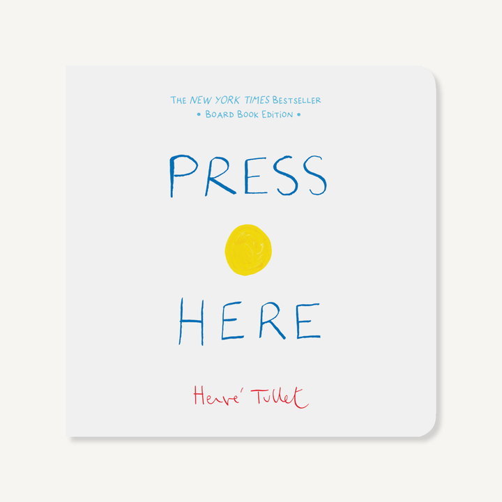 Press Here Board Book by Herve Tullet