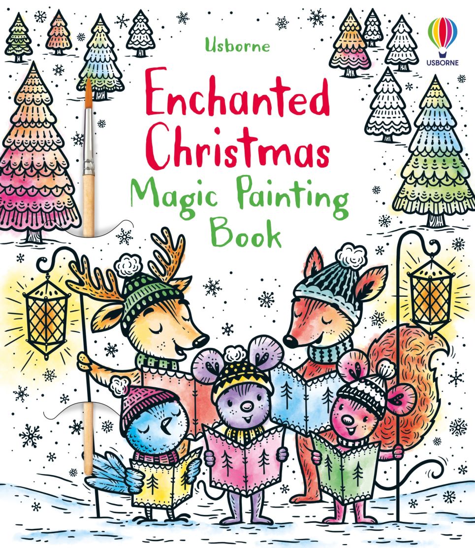 Usborne Enchanted Christmas Magic Painting Book