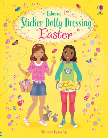 Usborne Sticker Dolly Dressing Easter Book