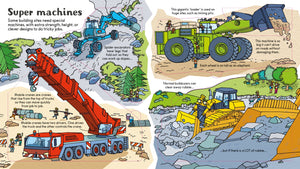 Look Inside Construction Site An Interactive Lift-the-Flap Book