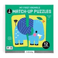 Chronicle Books My First Animals 2 Piece Match-up Puzzles
