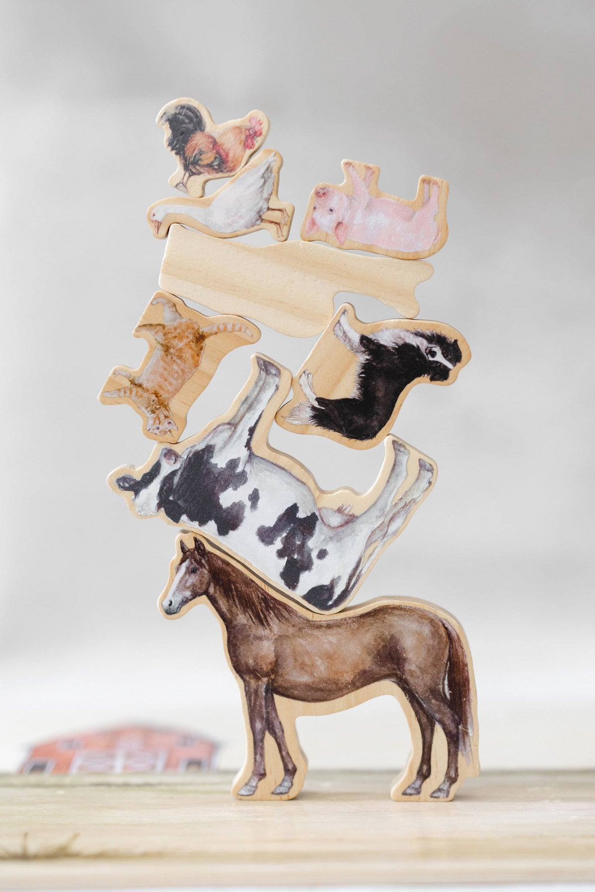 Paige Tate Farm Animals Wooden Puzzle: A Tabitha Paige Puzzle