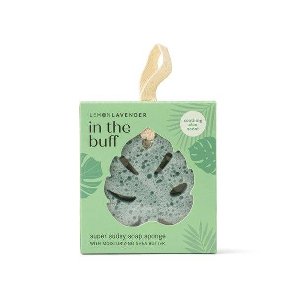 Lemon Lavender In The Buff Super Sudsy Soap Sponge
