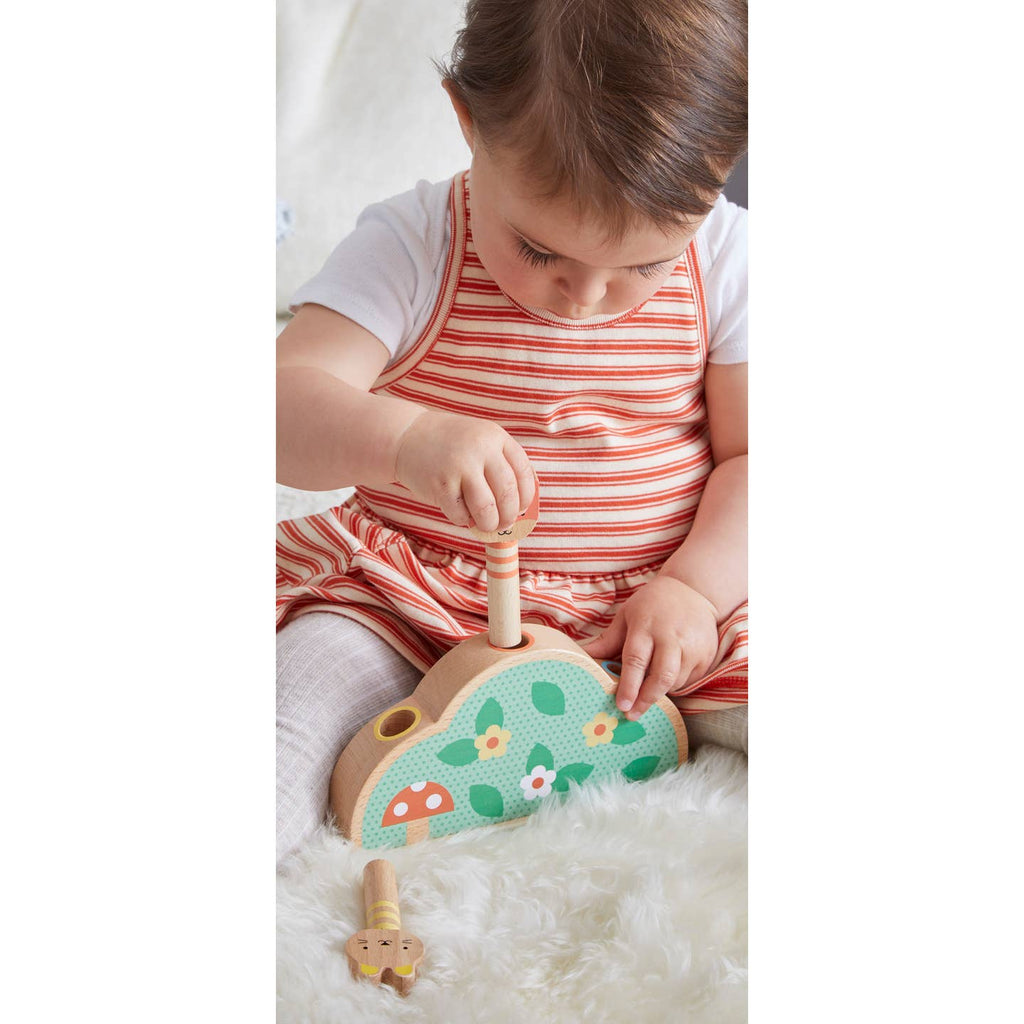 Chronicle Petite Friends Wooden Pop-Up Toy