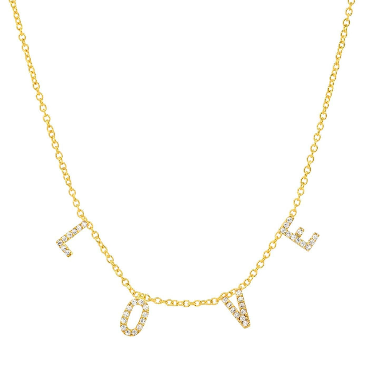 Tai Pave Love Necklace