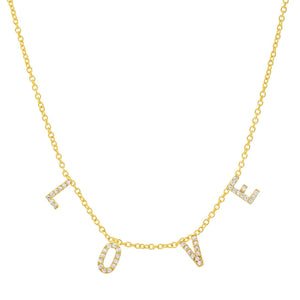 Tai Pave Love Necklace