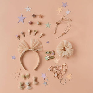 Rockahula Shimmer Tulle Mini Bow Clips
