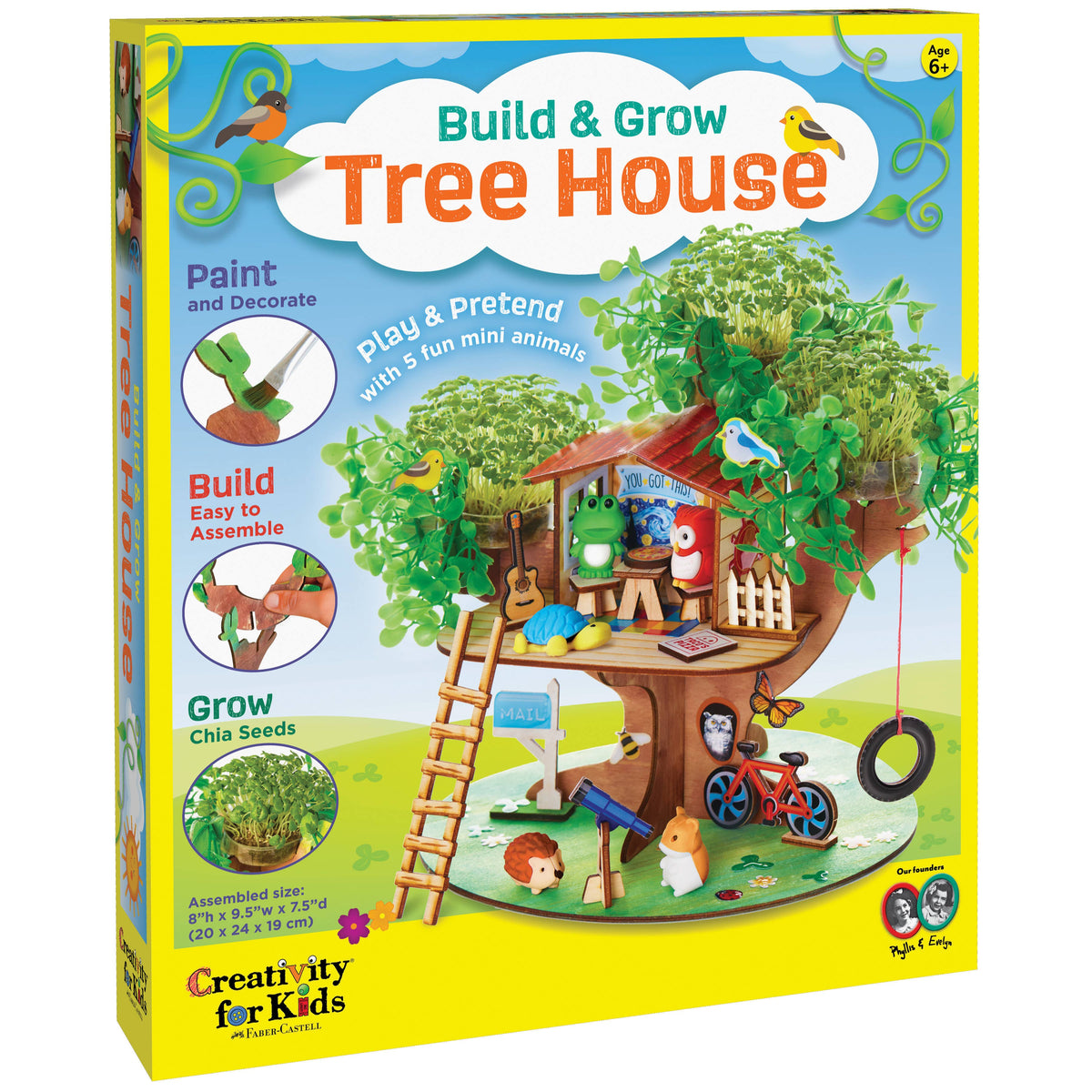 Faber-CastellBuild & Grow Tree House DIY Craft Kit for Kids