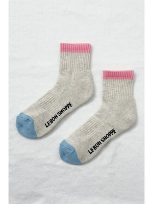 Le Bon Shoppe Color Block Girlfriend Socks - Multiple Colors!