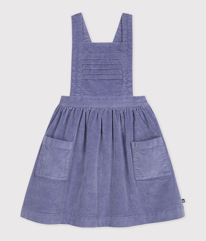 Petit Bateau Corduroy Jumper in Purple
