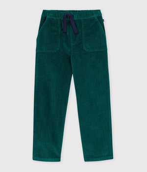 Petit Bateau Corduroy Pant in Green
