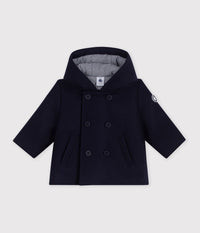 Petit Bateau Pea Coat in Navy