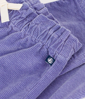 Petit Bateau Corduroy Pant in Purple