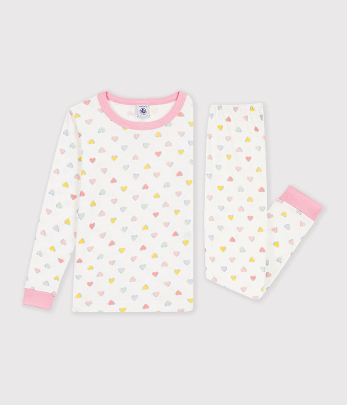 Petit Bateau Loungewear Set in Hearts