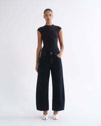 AGOLDE Low Curve Jean Crop in Crushed