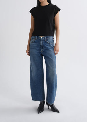 Agolde Low Curve Crop Jean in Curb