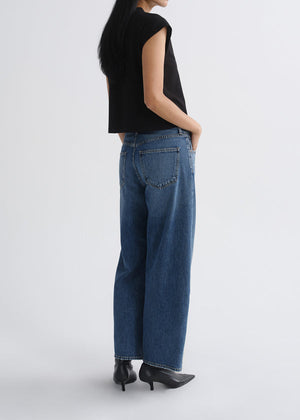 Agolde Low Curve Crop Jean in Curb