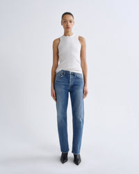 AGOLDE Lana Straight Jean in Waive
