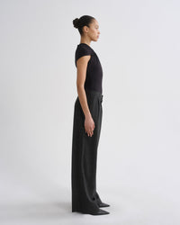 AGOLDE Sathia Trouser in Charcoal Heather