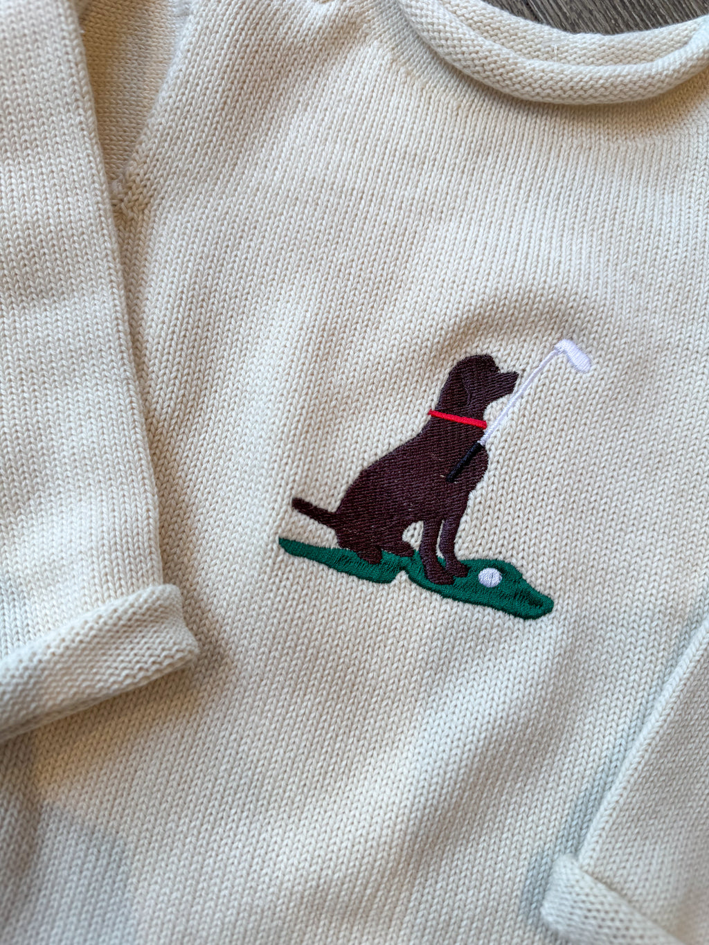 A Soft Idea Greenway Lab Roll Neck Sweater in Natural