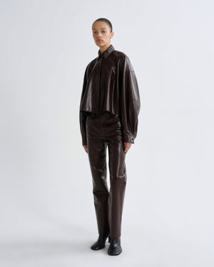 AGOLDE Agnes Shirt in Madera