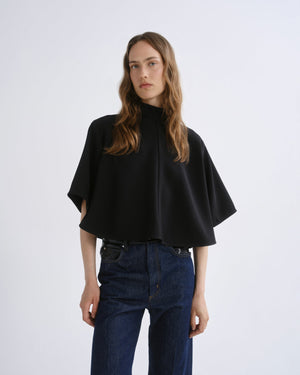 AGOLDE Rom Top in Black