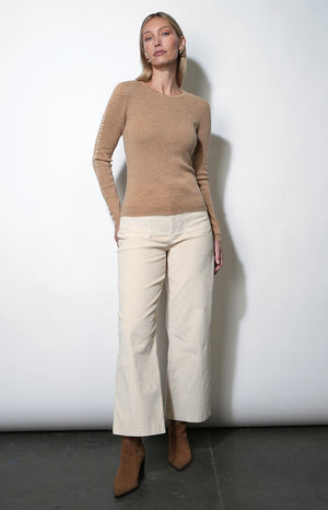 Clementine Whip Stitch Knit Top