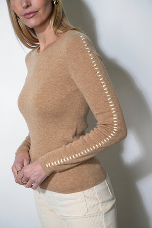 Clementine Whip Stitch Knit Top