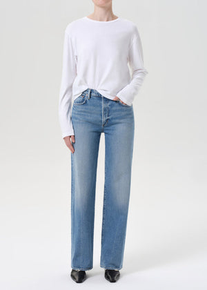 Agolde Harper Straight Jean in Forum
