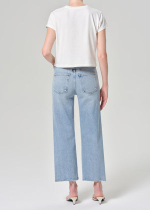 Agolde Harper Crop Wide Leg Jean in Formula