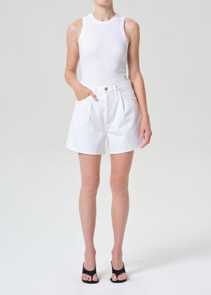 Agolde Rhoda Short in Milkshake