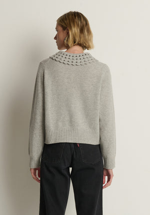 Nation Addie Cardigan in Heather Grey