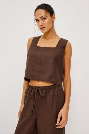 Rails Akira Top in Espresso