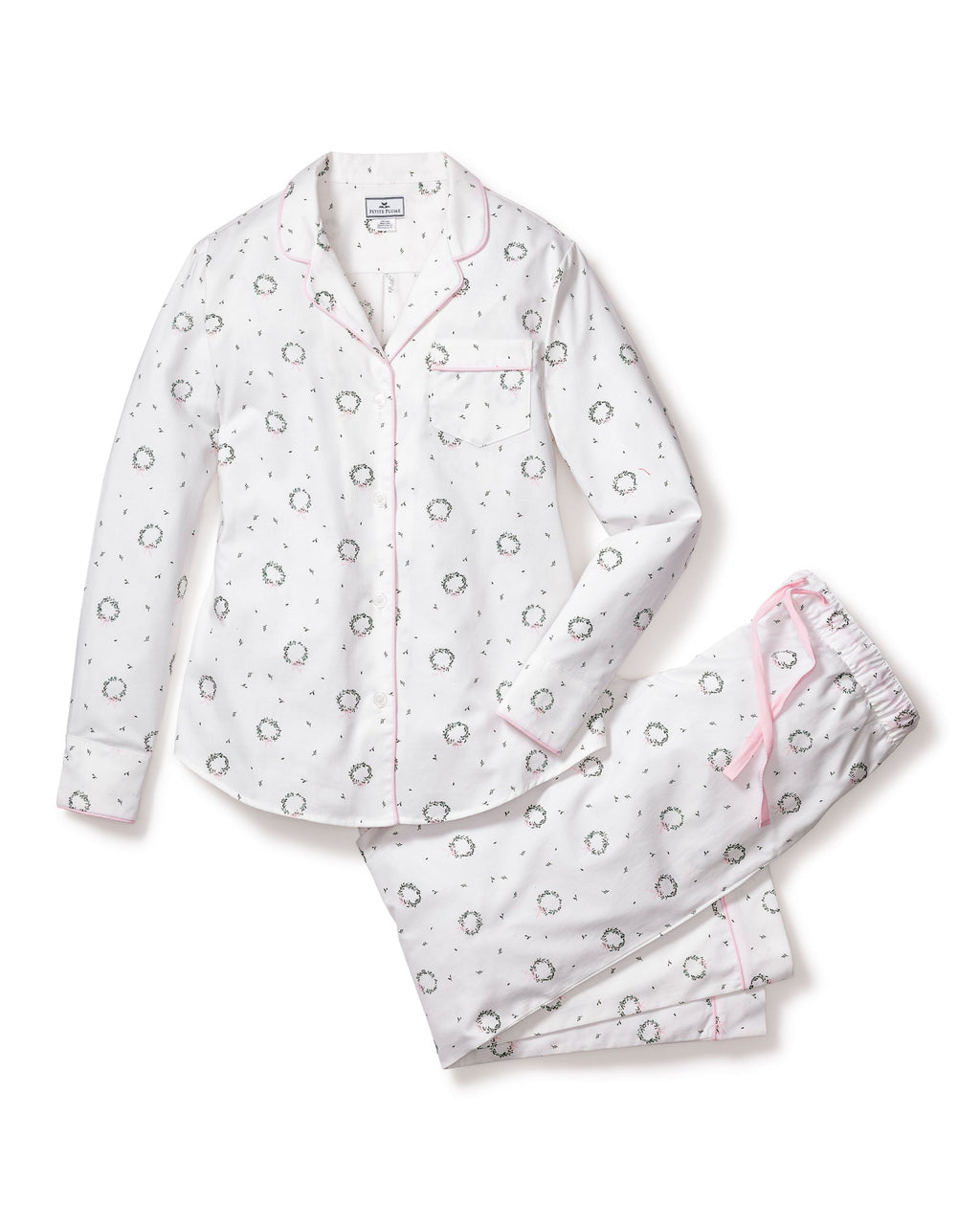 Petite Plume Women's  Pajama Set in Somerset Wreath