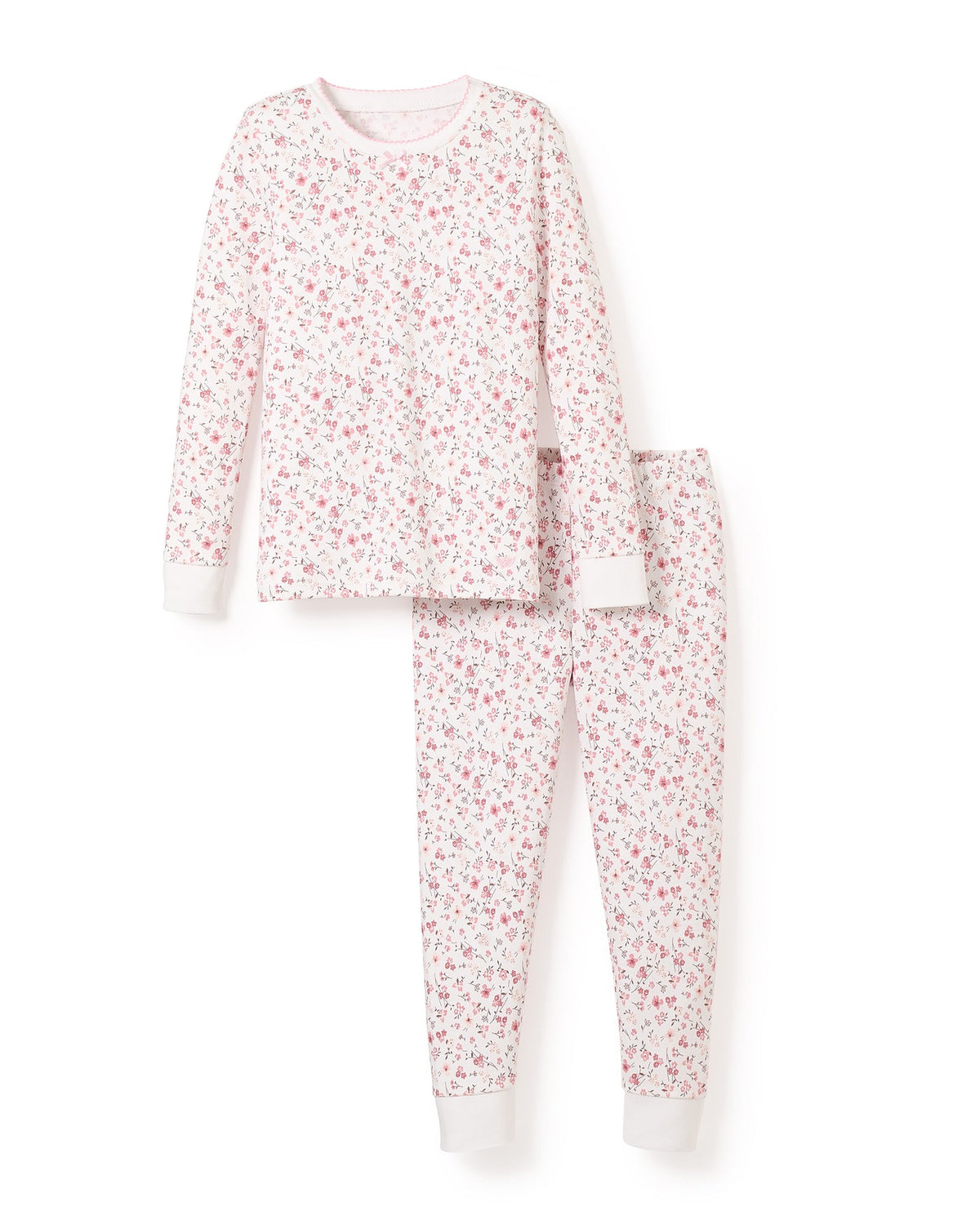 Petite Plume Pima Cotton Snugfit  Pajamas in Dorset Floral