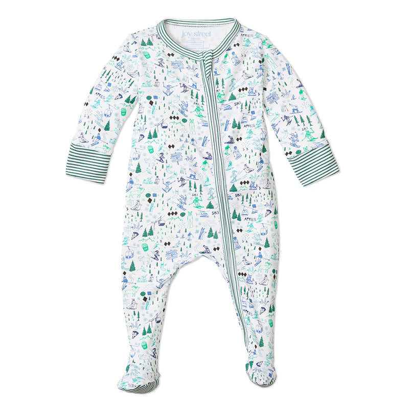 Joy Street Kids Zip Onesie in Apres Ski