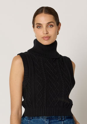 Cleobella Aria Sweater in Black