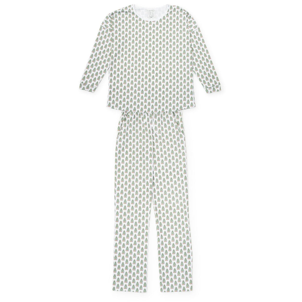 Lila + Hayes Women's Audrey Set in Under the Christmas Tree