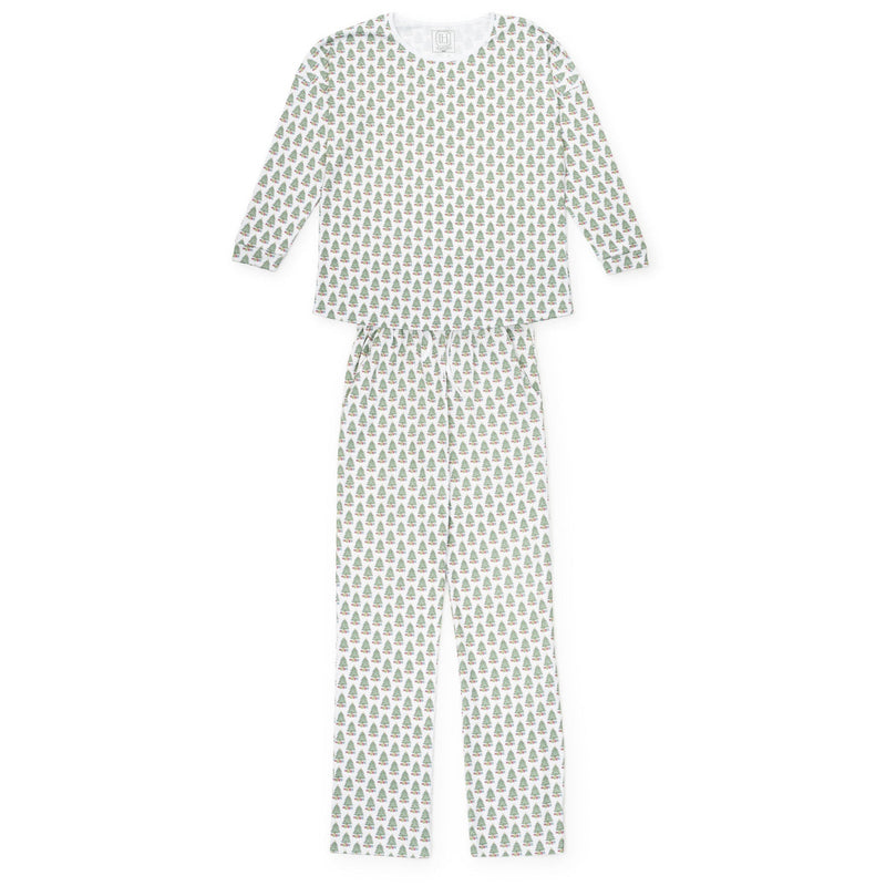 Lila + Hayes Women's Audrey Set in Under the Christmas Tree