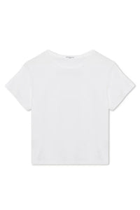 perfectwhitetee Recycled Cotton Lisa Slim Crew Tee - Multiple Colors!