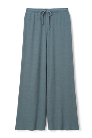 perfectwhitetee Maddie Waffle Pant in Slate