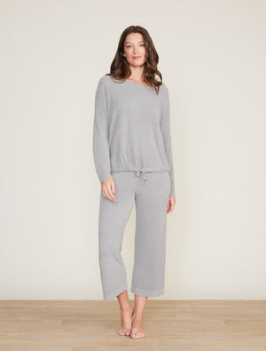 Barefoot Dreams CozyChic Ultra Lite Culotte in Dove Gray