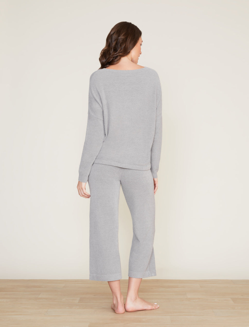 Barefoot Dreams CozyChic Ultra Lite Culotte in Dove Gray