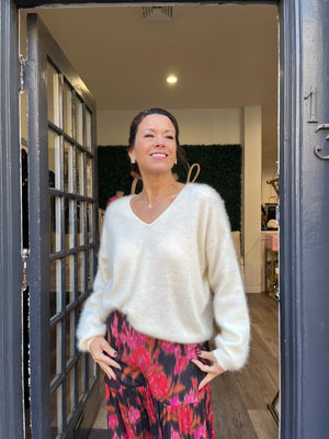 Colorush Brushed Nala Sexy Back Sweater - Multiple Colors!