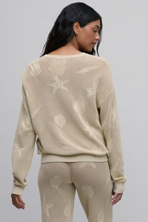 Barefoot Dreams Sun Bleached Shell Crew Neck