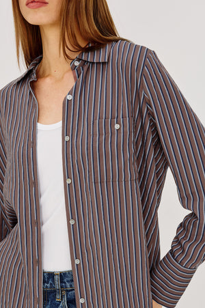 Rails Beck Shirt in Hickory Stripe