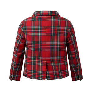 Rachel Riley Tartan Blazer